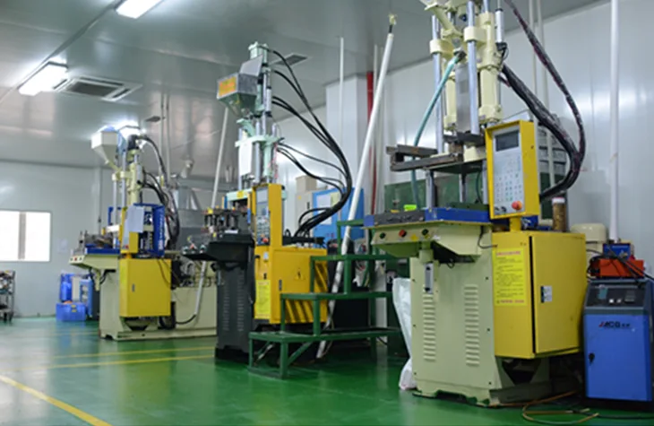 Injection molding hall