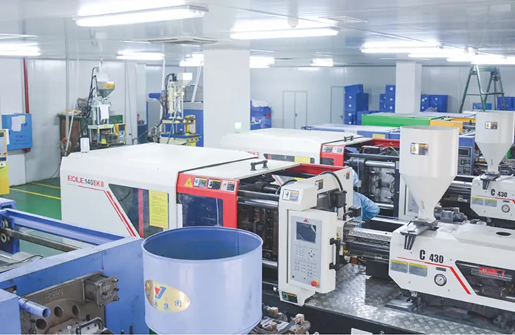 Stretch blow molding line
